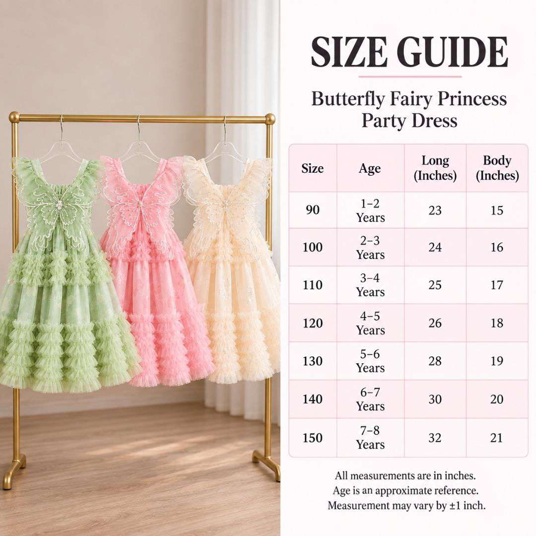 Butterfly Fairy Princess Party Dress