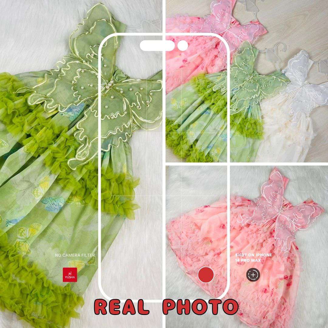 Butterfly Fairy Princess Party Dress