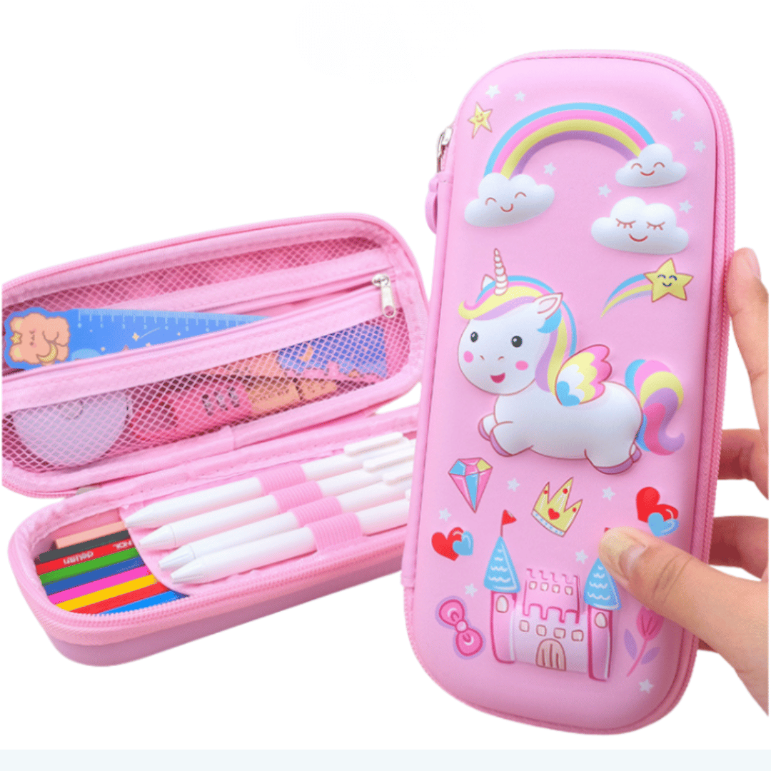 Cute 3D Cartoon Pencil Box