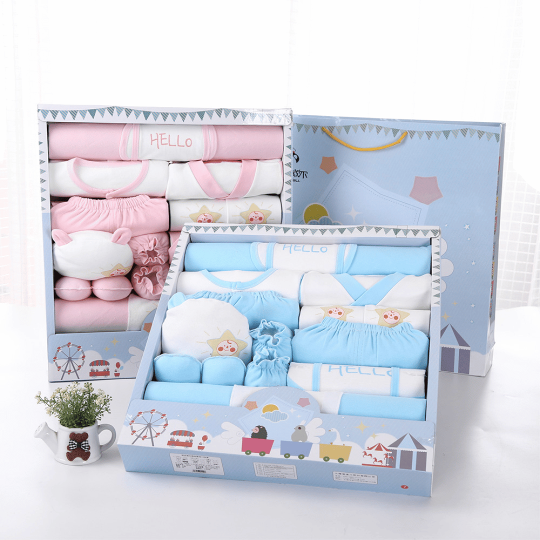 Tomorrow’s Star Newborn Gift Box – Soft Cotton Baby Set