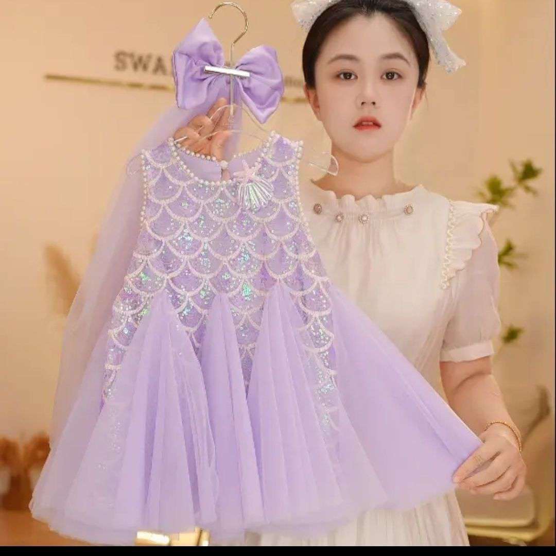 Mermaid Sequin Princess Dress