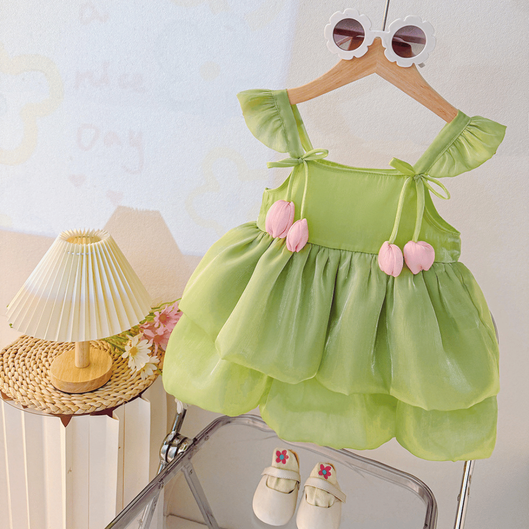 Tulip Petal Party Dress