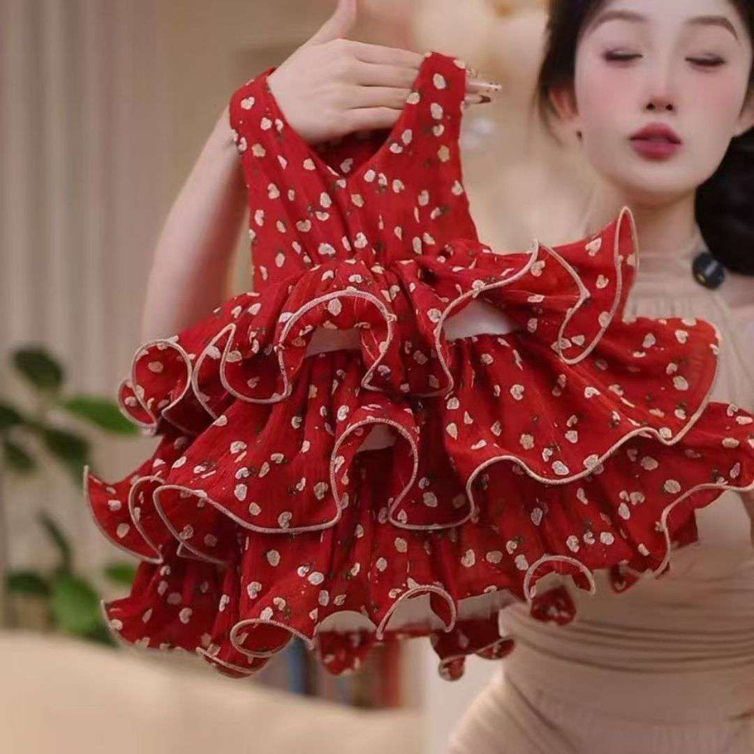 Ruby Heart Bliss Summer Dress