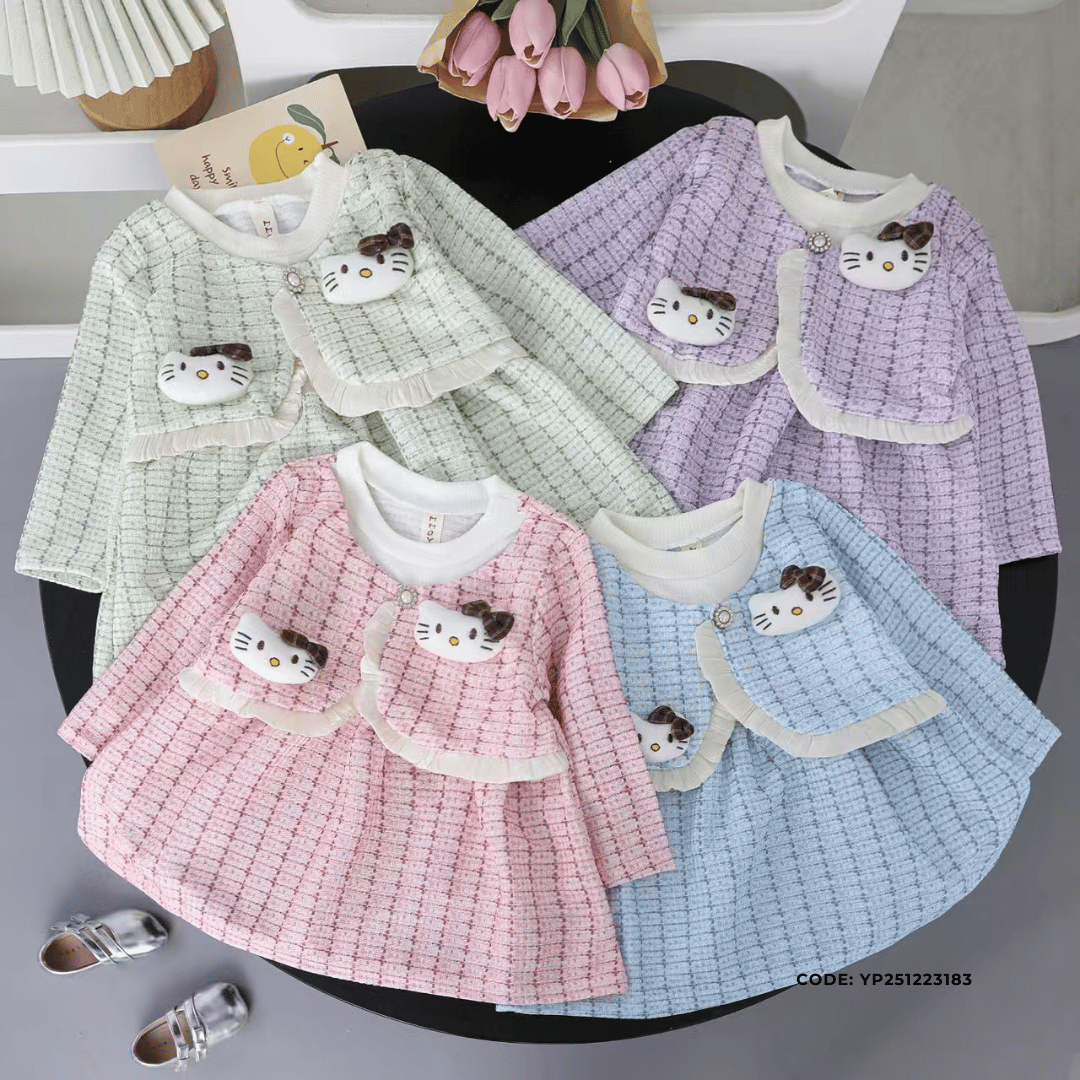 Kitty Tweed Princess Dress