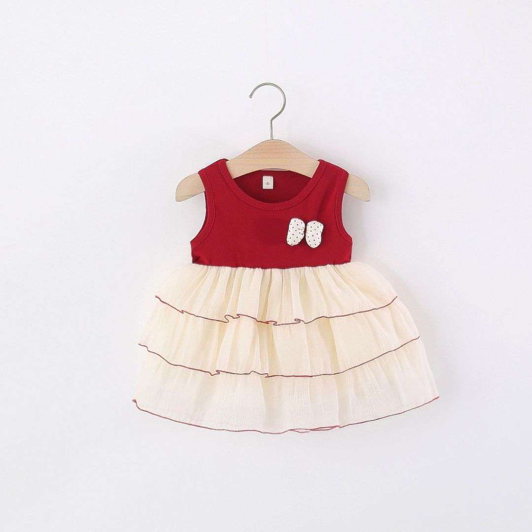 Ruby Blossom Tulle Dress