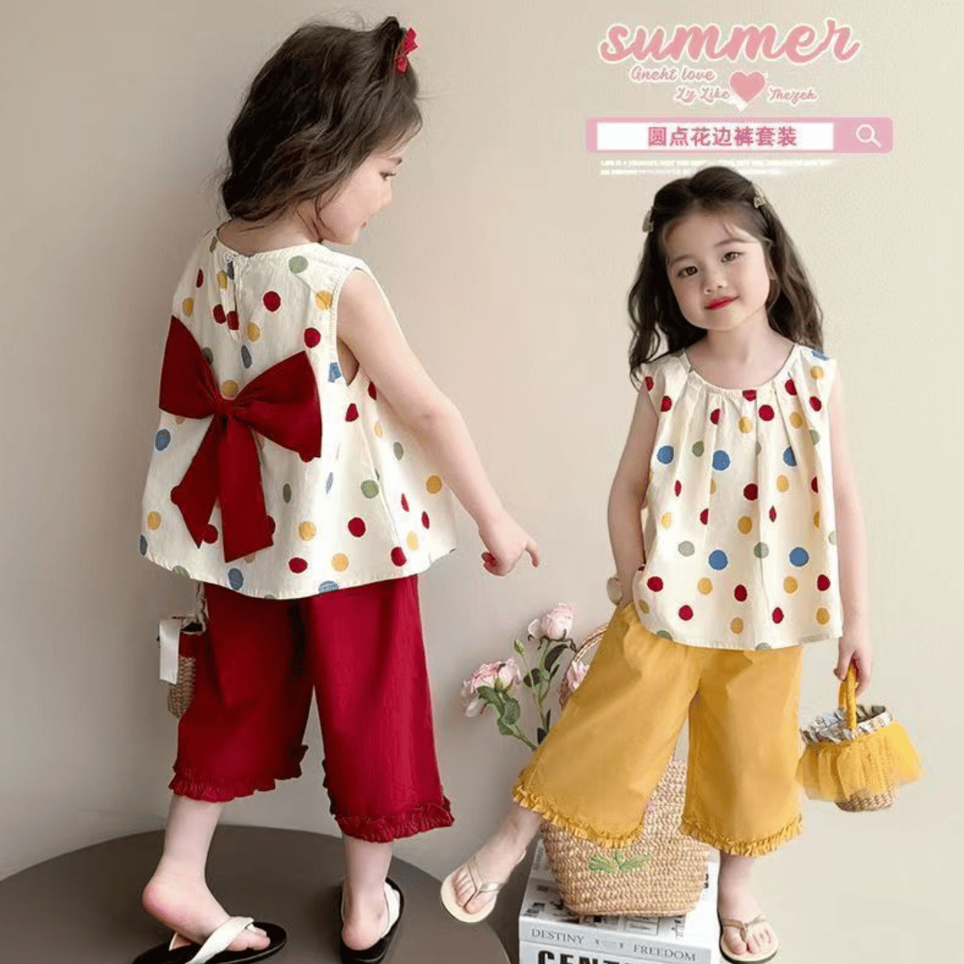 Classic Dotted Princess Dress