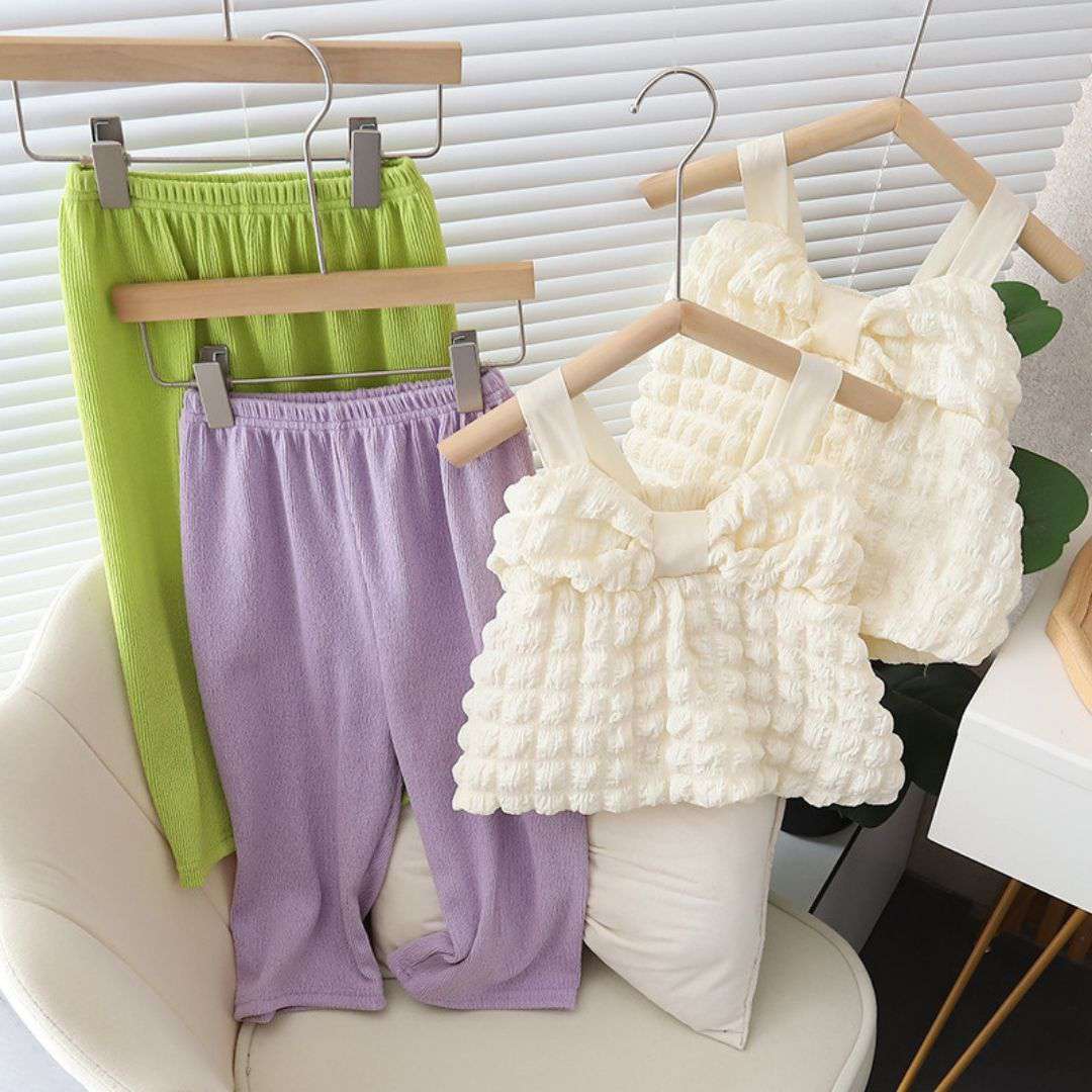 Sleeveless Top & Pants Set