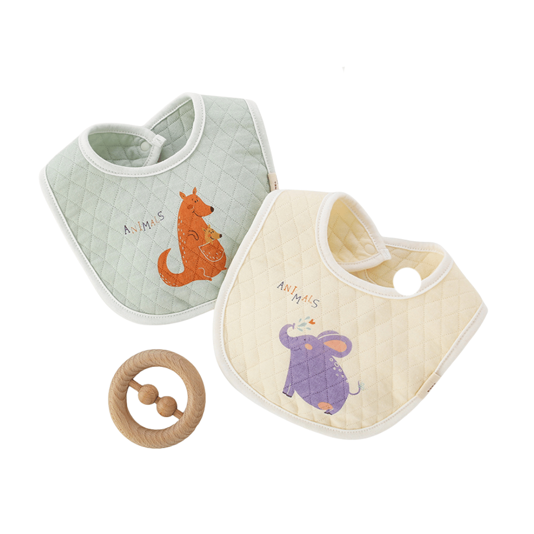 Premium Soft Waterproof Baby Bibs
