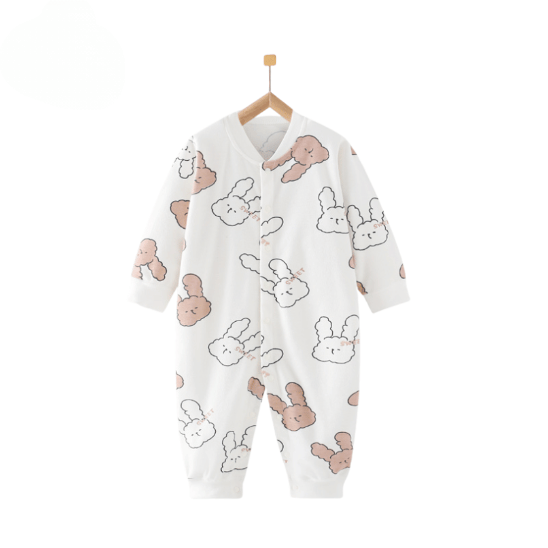 Luxury Bunny Cloud Newborn Romper